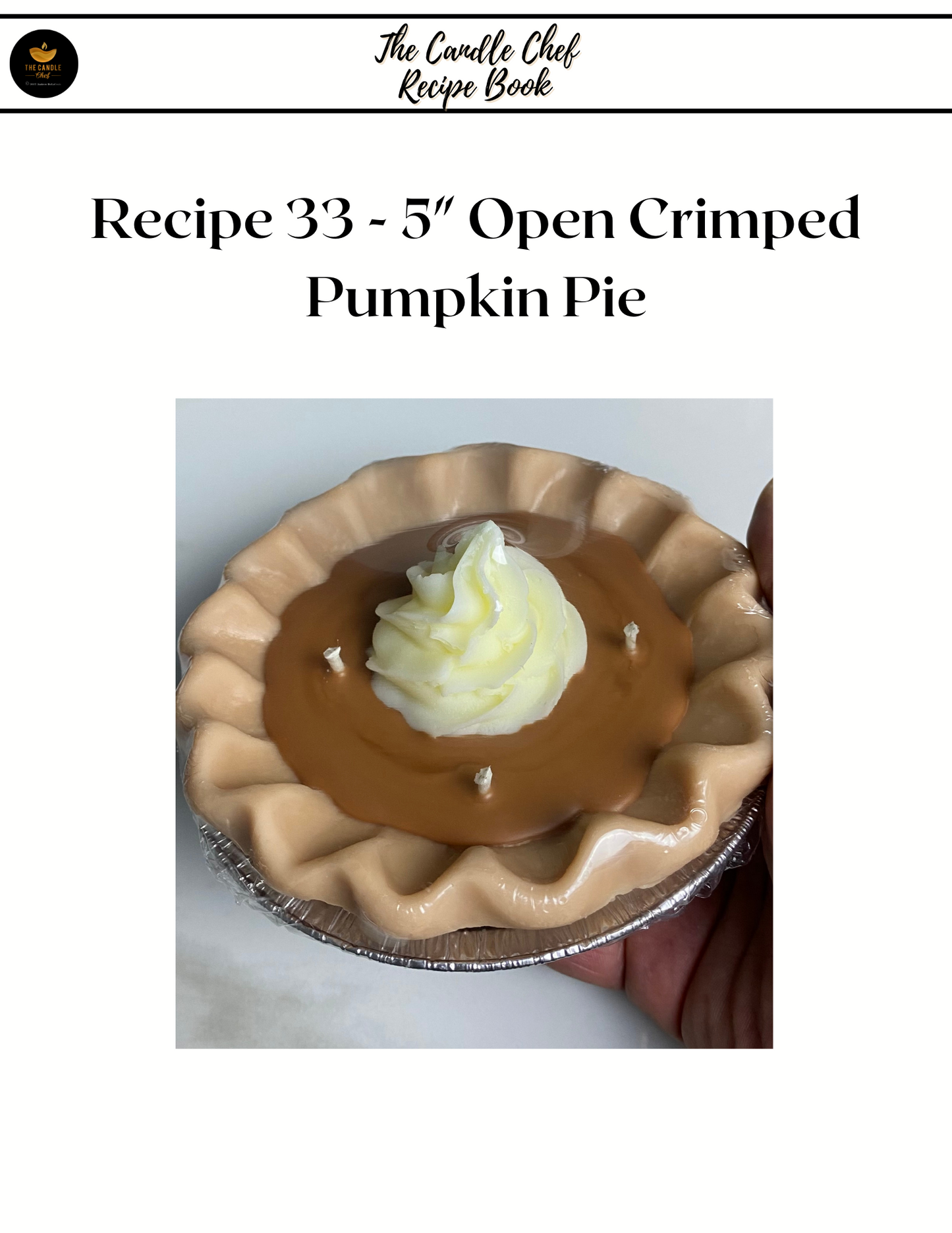 The Candle Chef Recipe Book