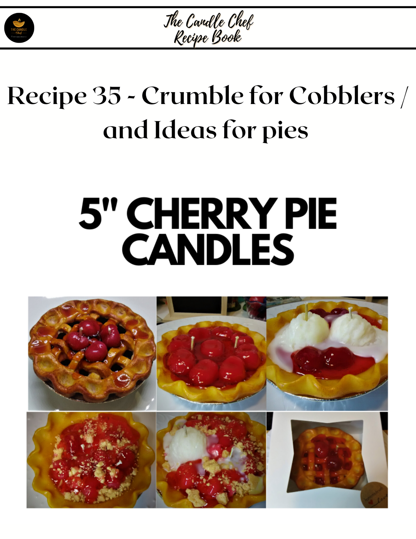 The Candle Chef Recipe Book