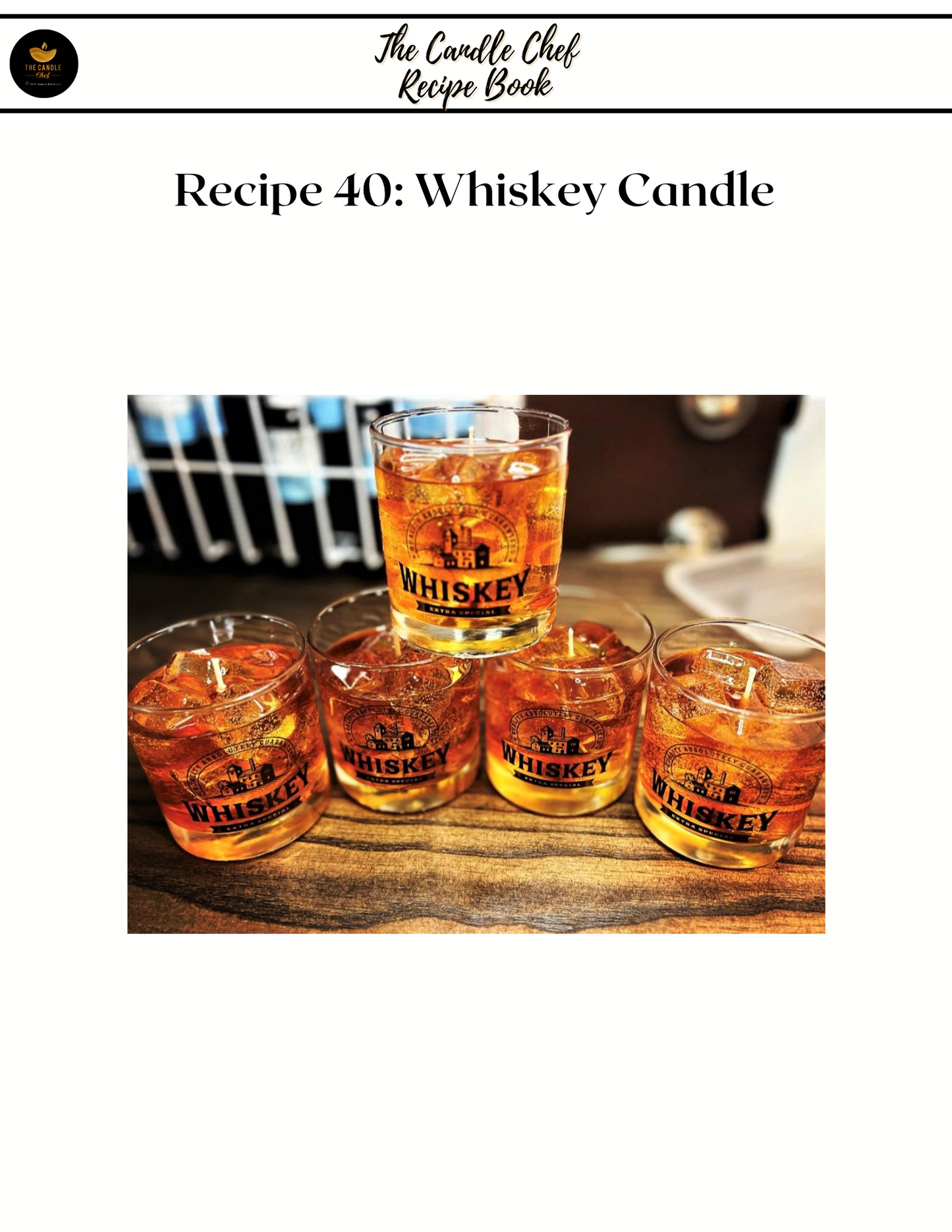 The Candle Chef Recipe Book