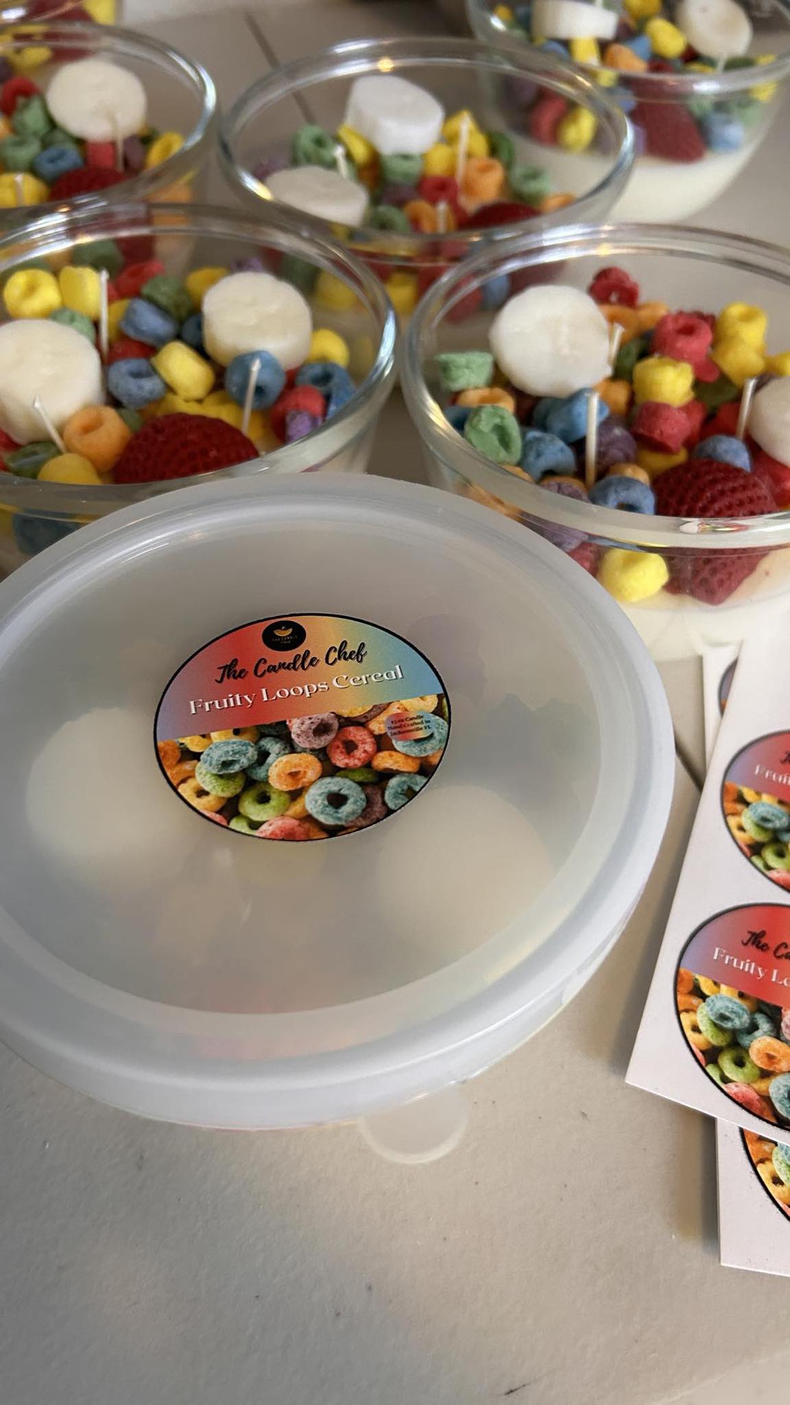Cereal Embeds - Fruit Loop Rings