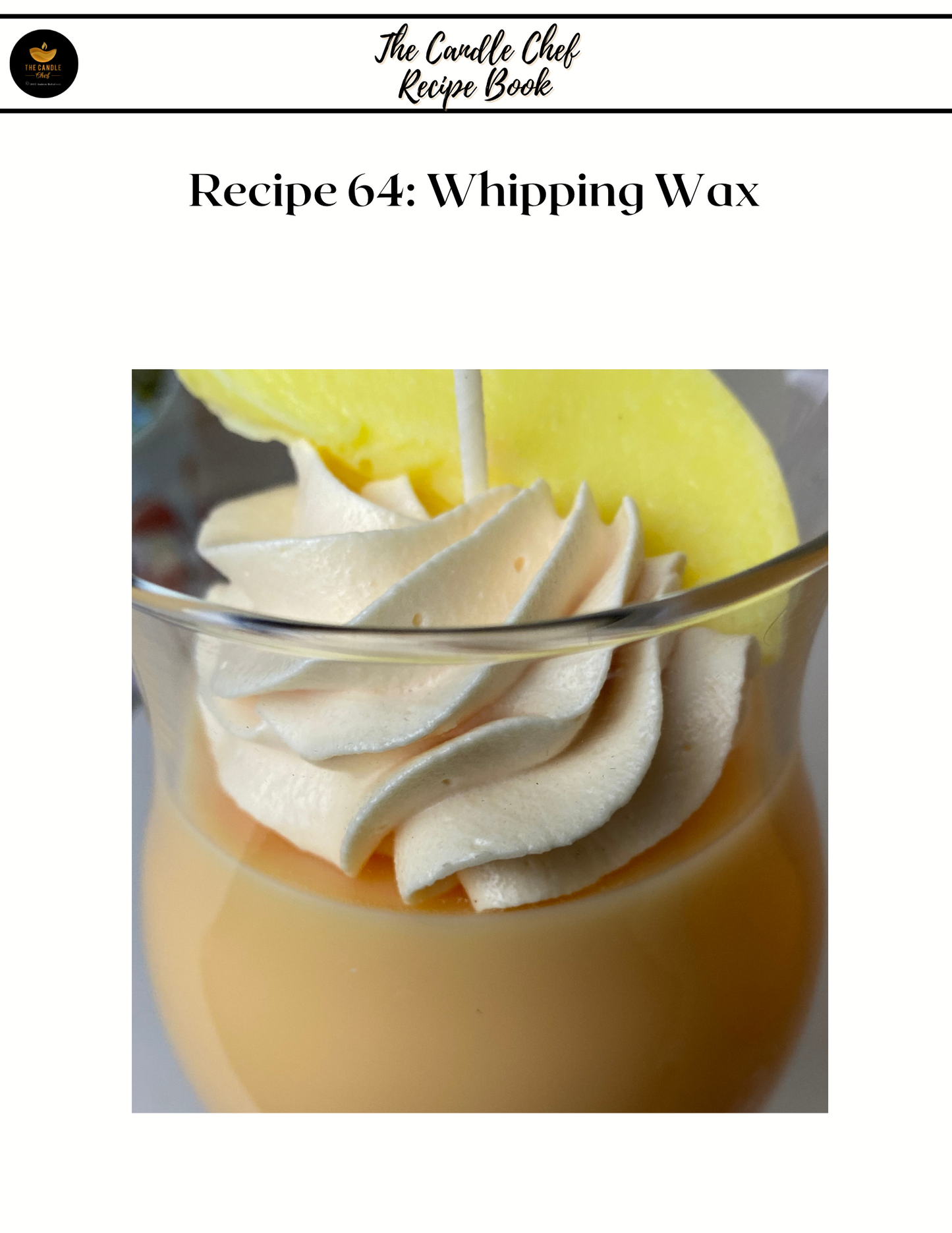 The Candle Chef Recipe Book