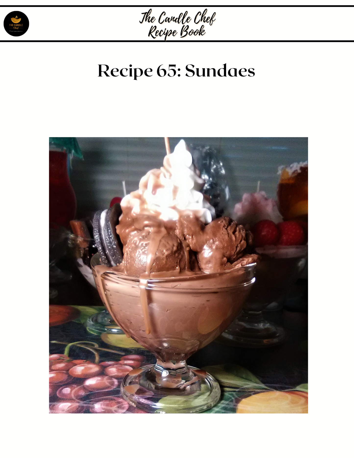 The Candle Chef Recipe Book
