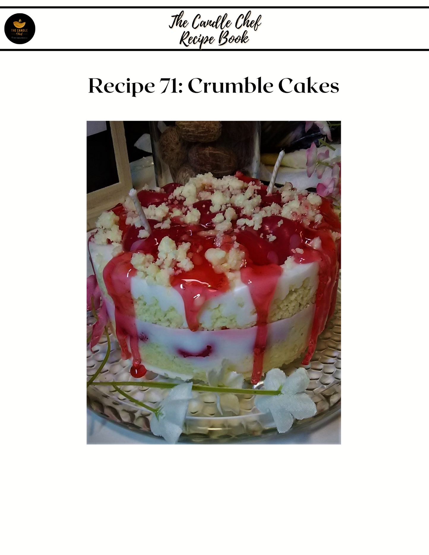 The Candle Chef Recipe Book