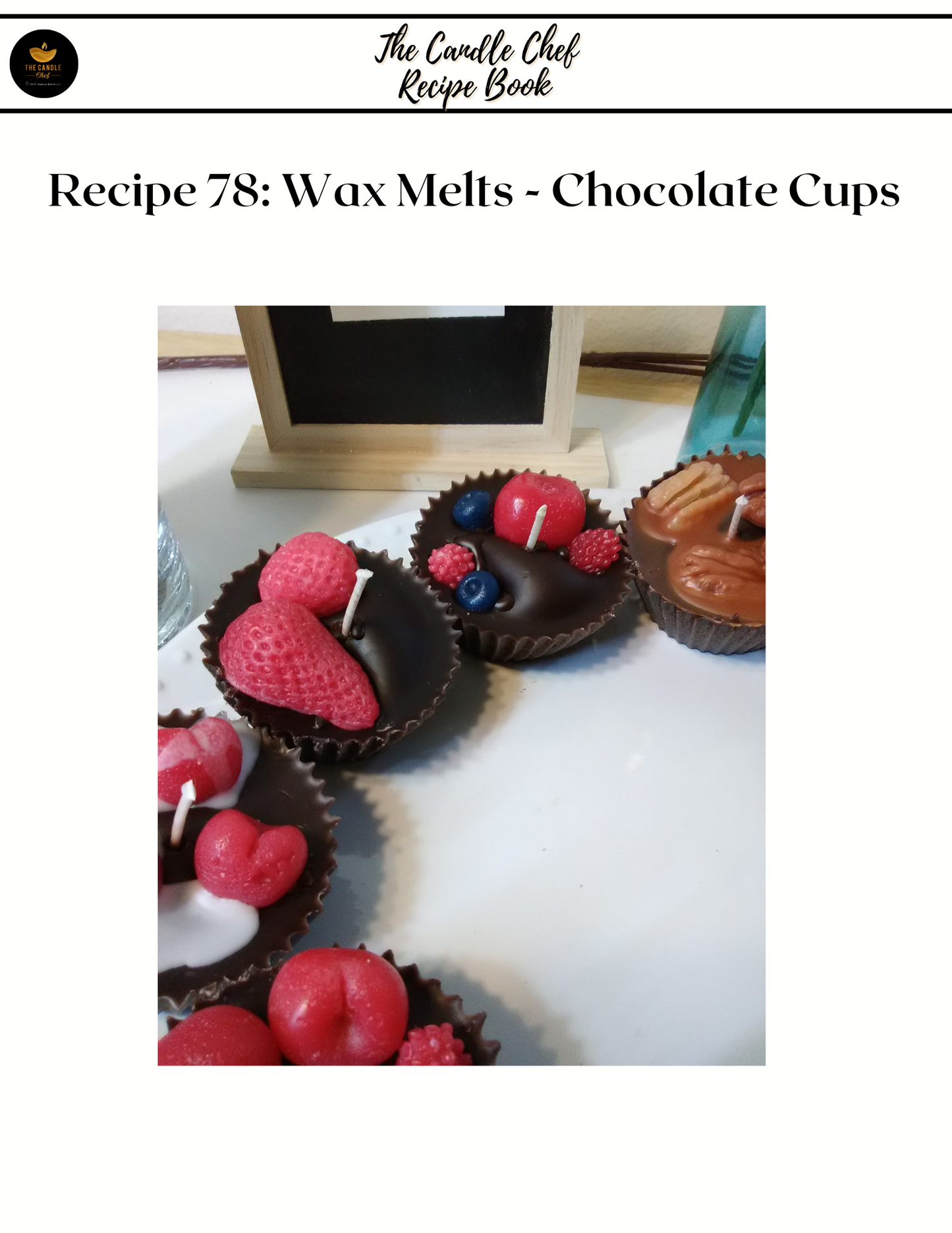 The Candle Chef Recipe Book