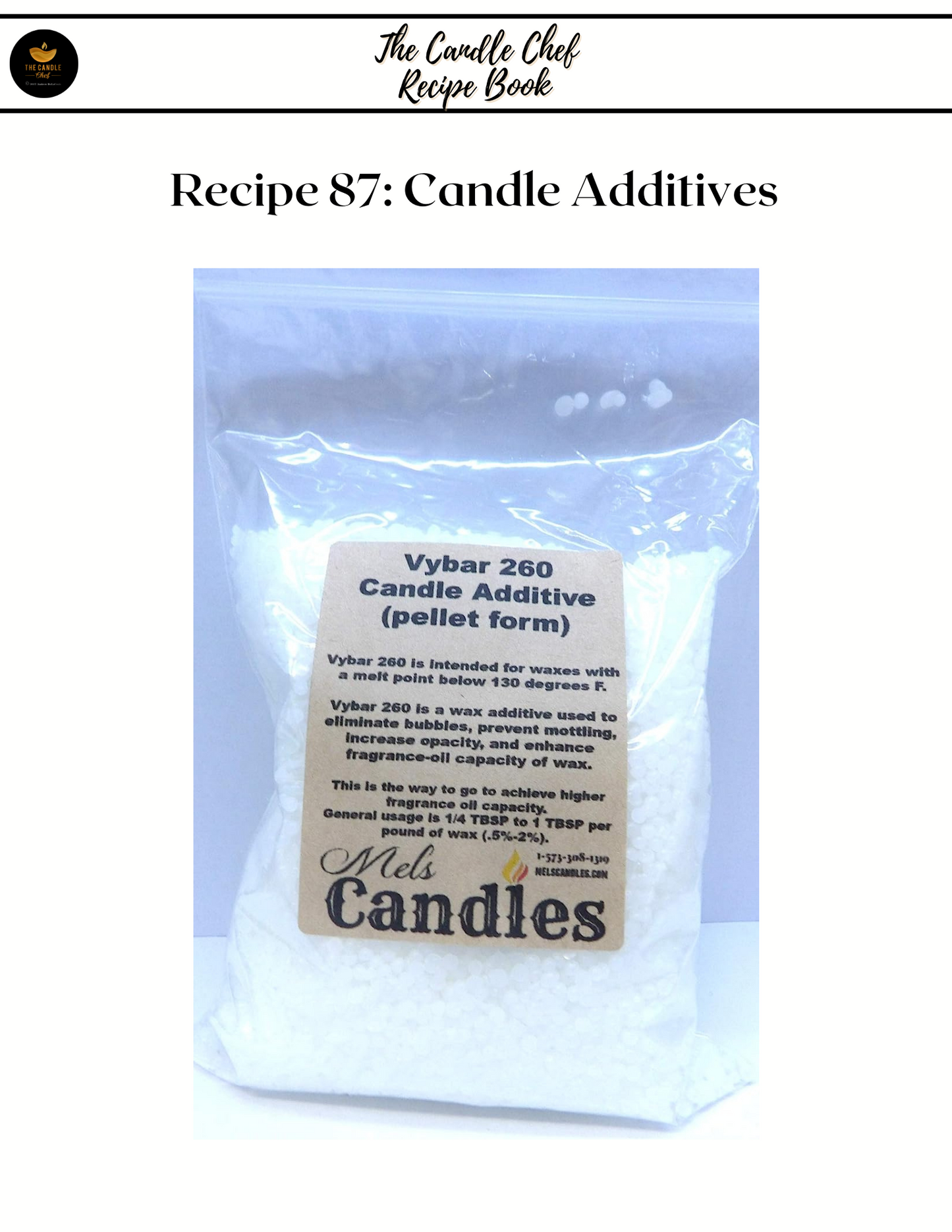 The Candle Chef Recipe Book