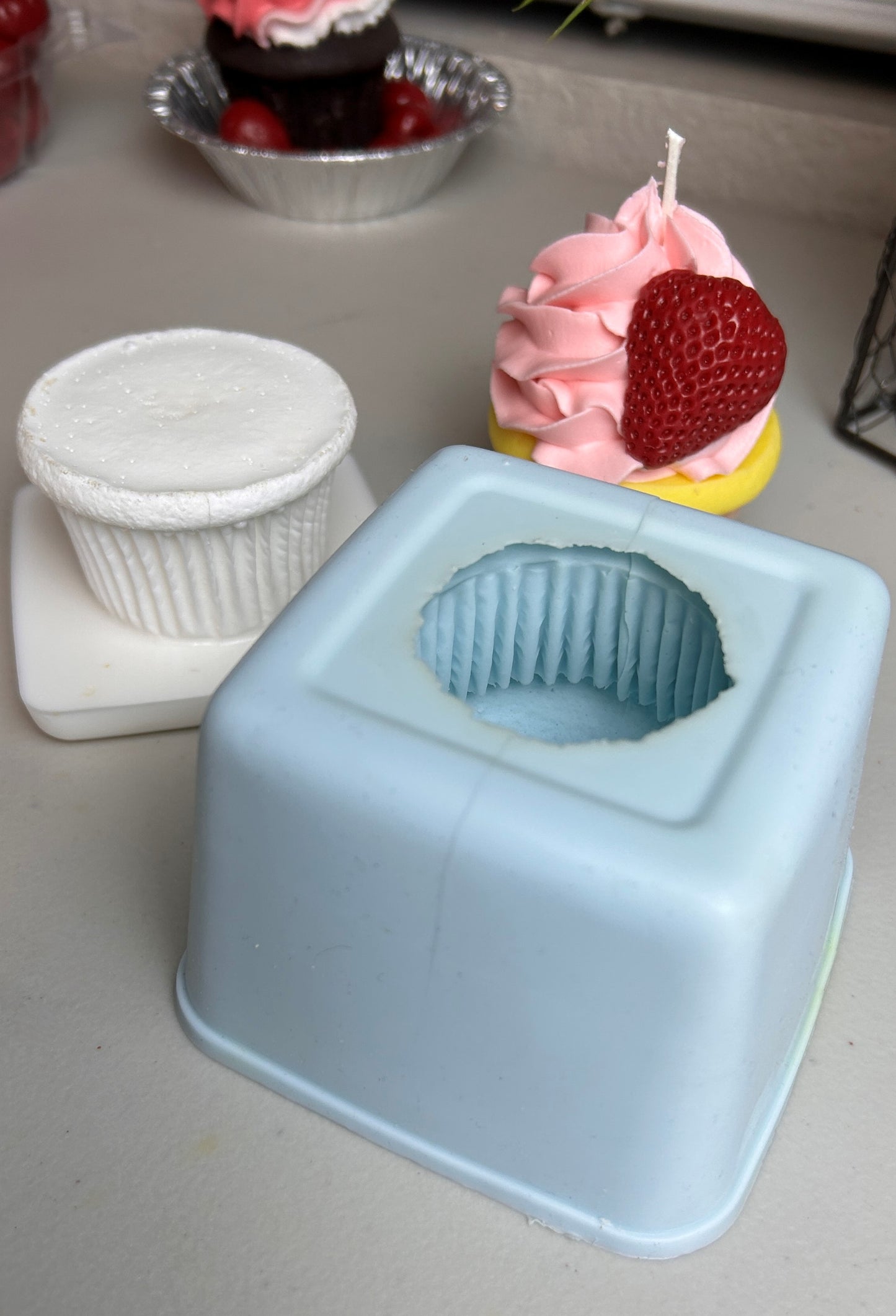 Silicone Mold - Realistic Cupcake bottom