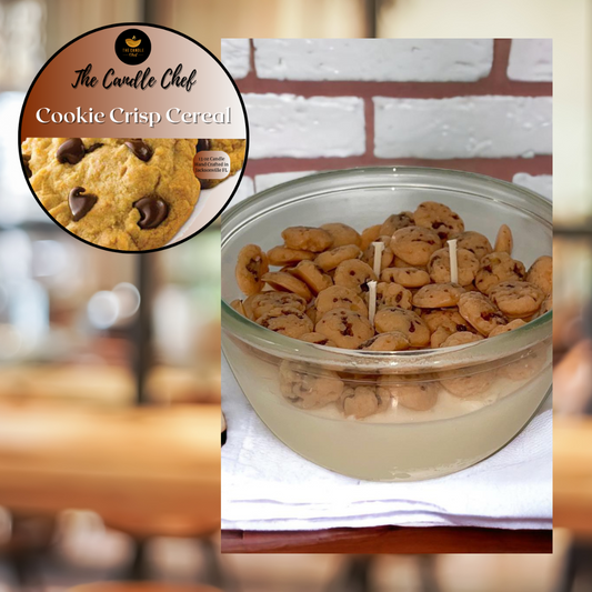 Cereal Candle / Case of 18 / Cookie Crisps / Wholesale / Free Shipping