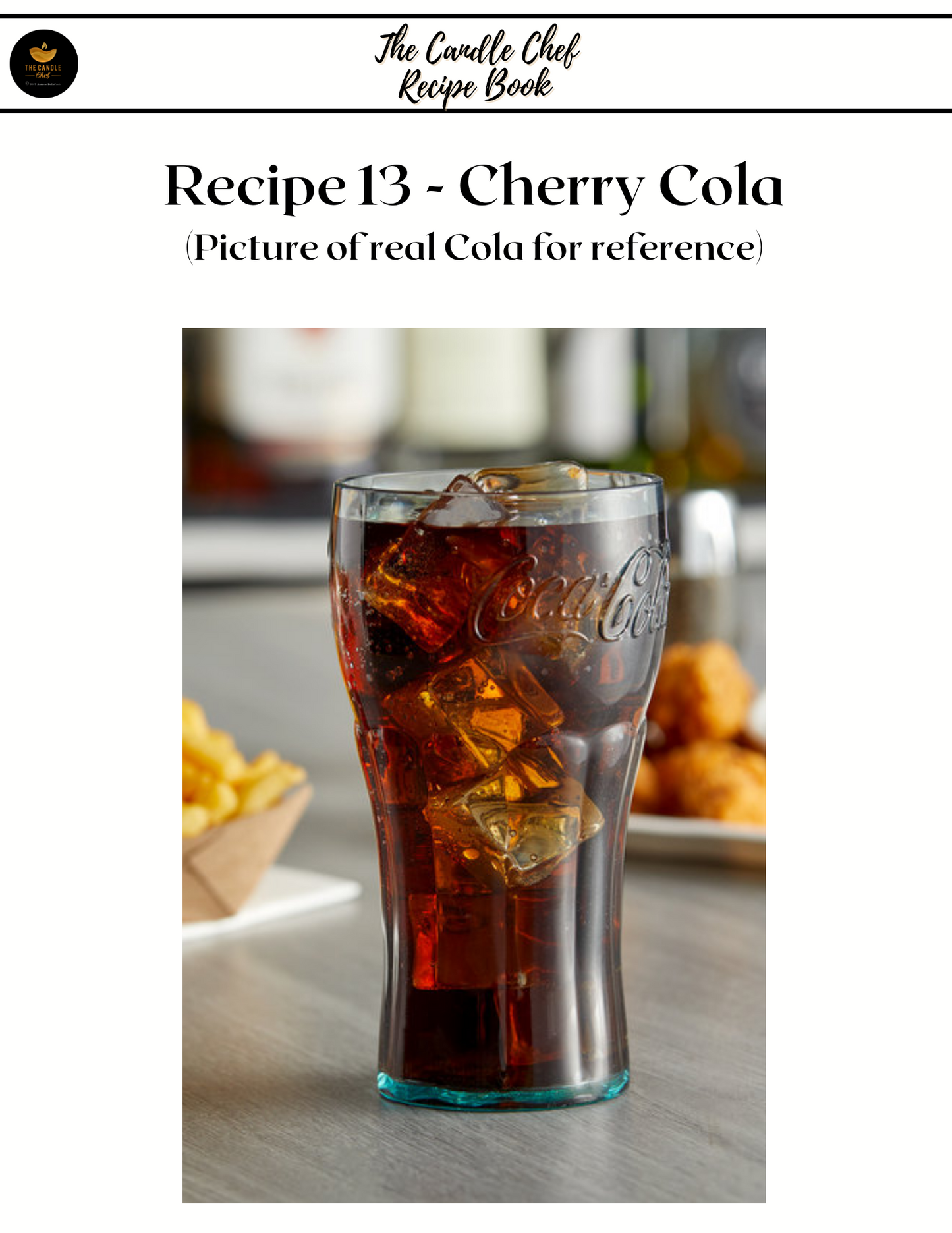 The Candle Chef Recipe Book