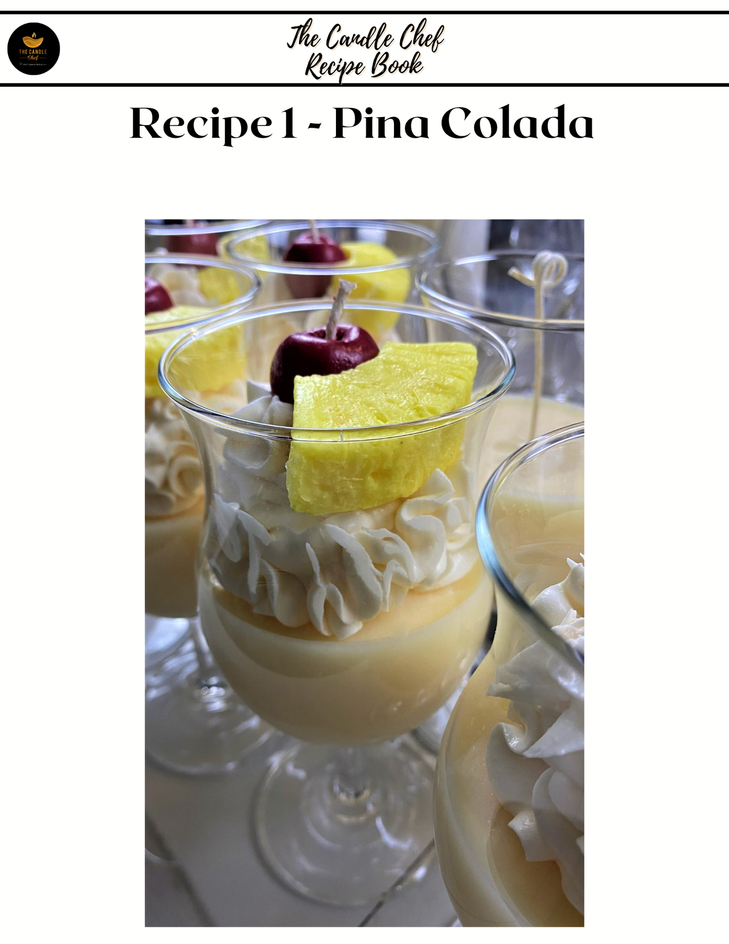 The Candle Chef Recipe Book