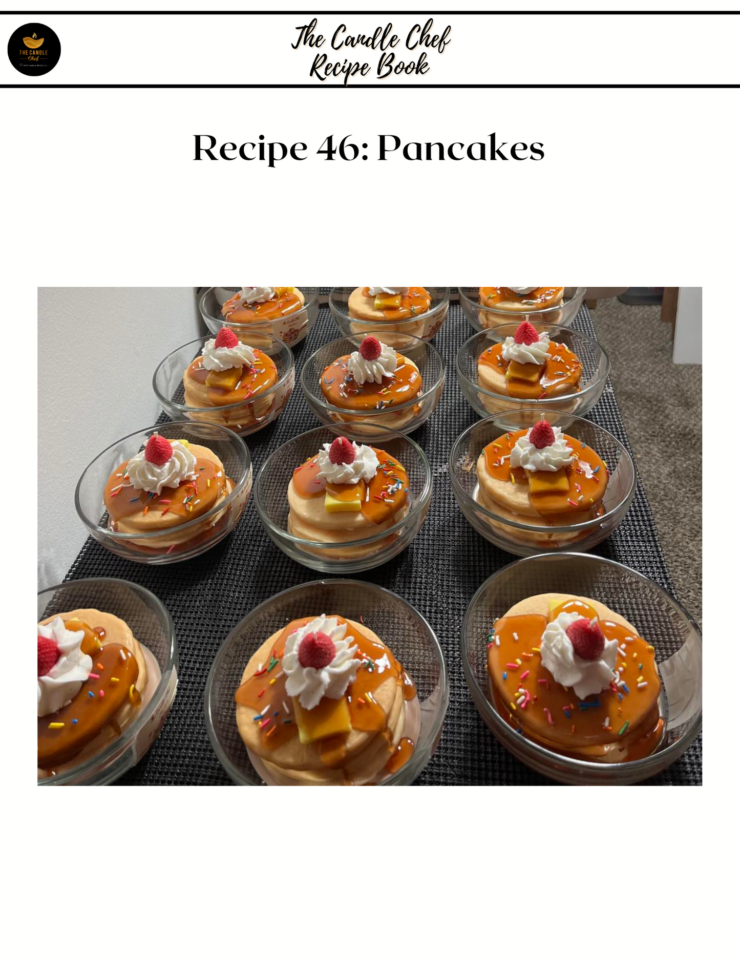 The Candle Chef Recipe Book