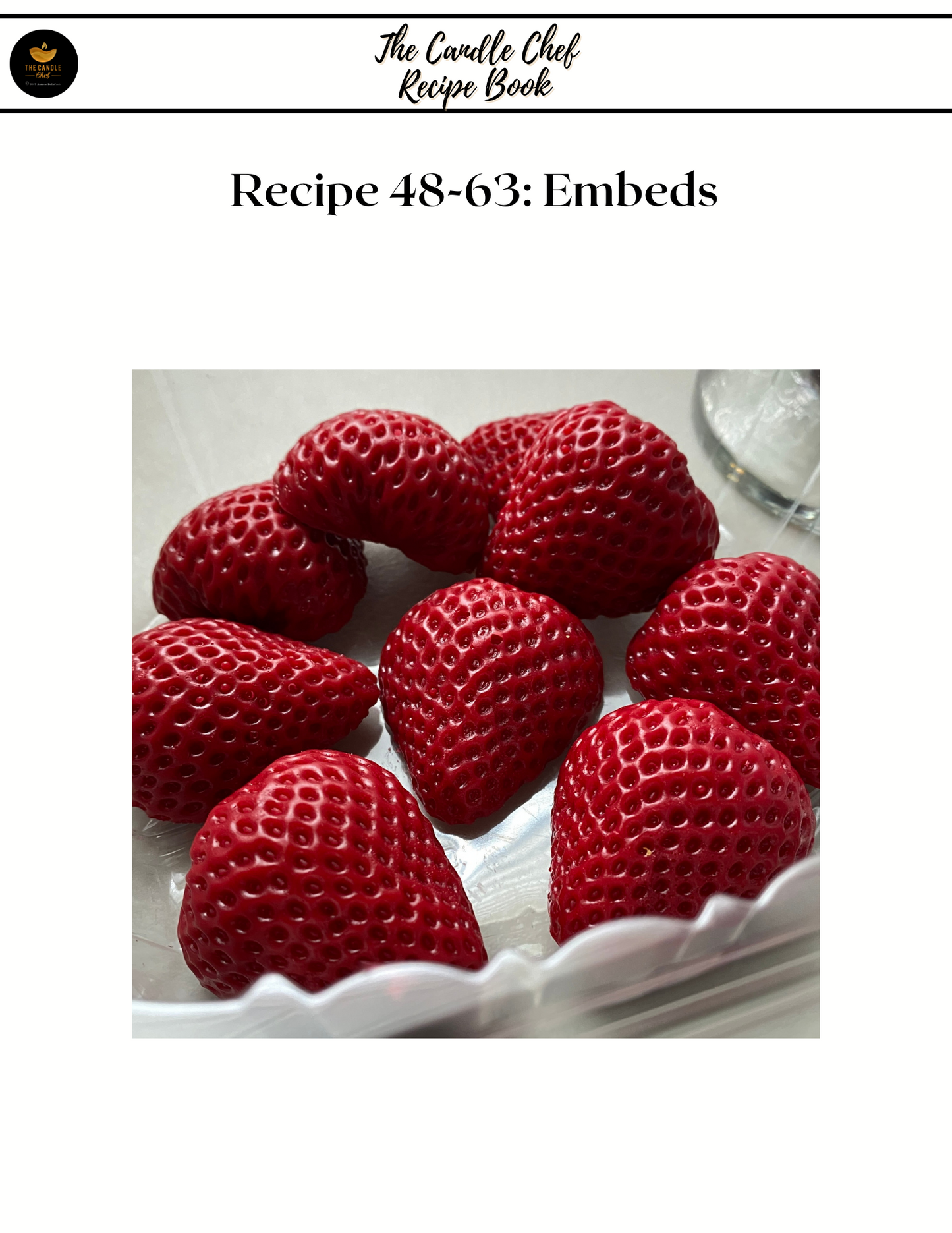 The Candle Chef Recipe Book