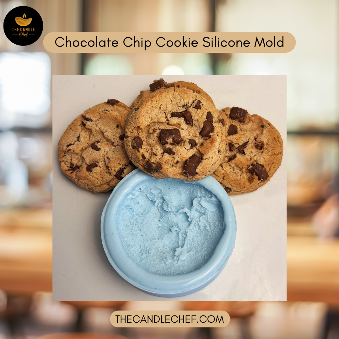 Silicone Mold - Chocolate Chip Cookie 1/4/8
