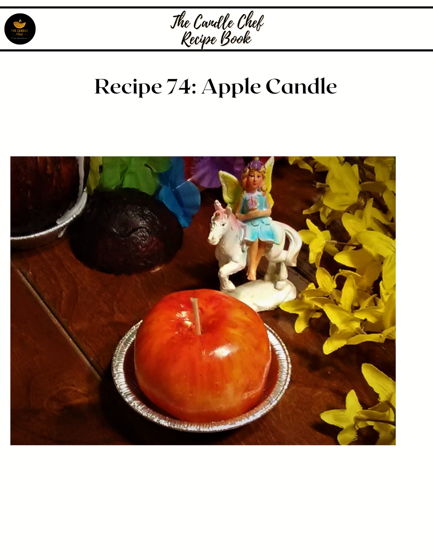 The Candle Chef Recipe Book