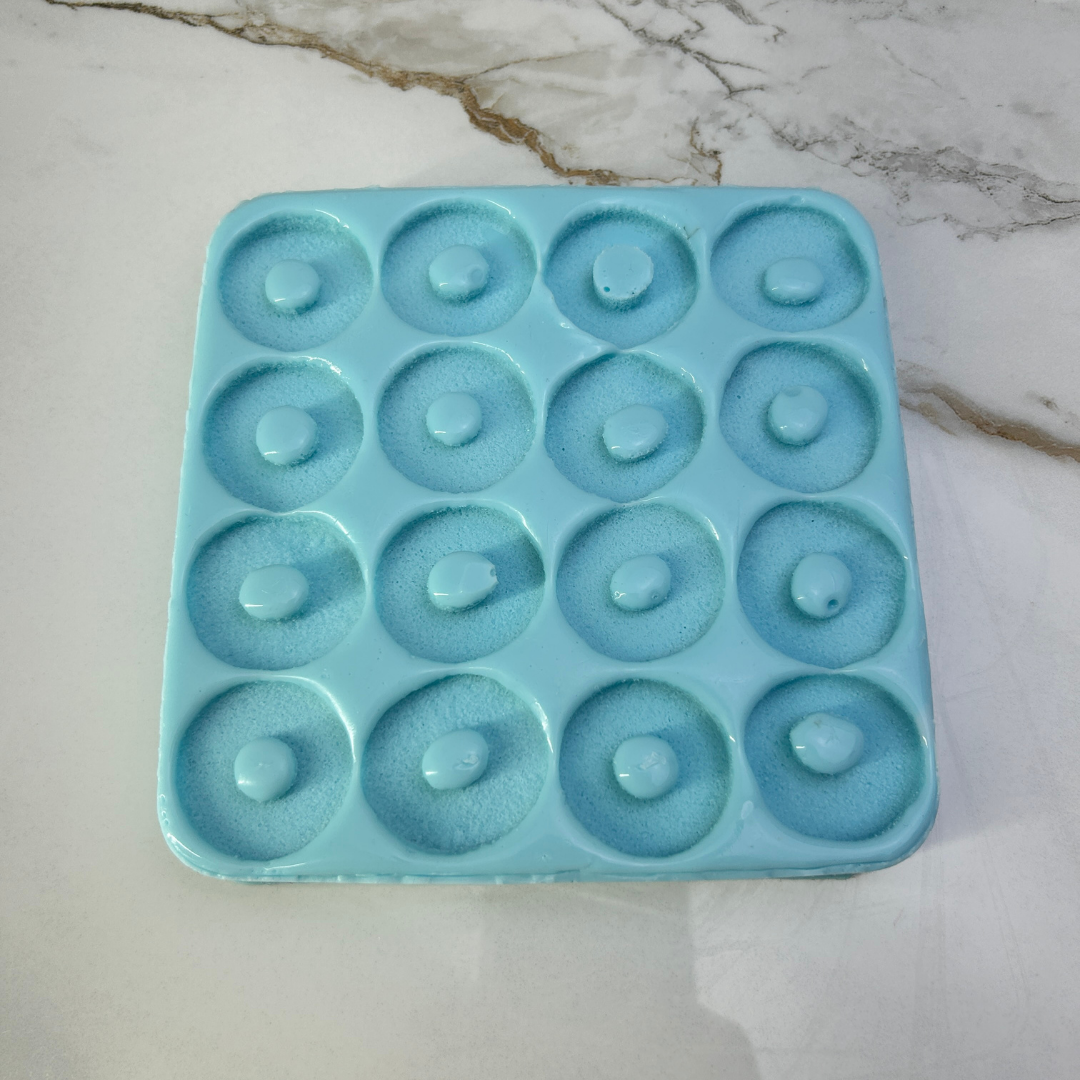 Silicone Mold - 12 Cavity Peachy Ring Mold