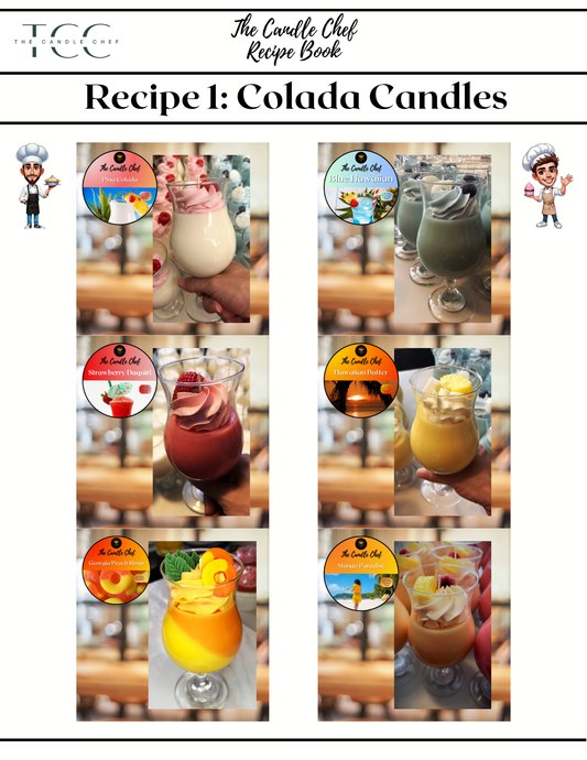 Recipe 1 / Tropical Colada Candles