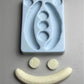 Silicone Mold - Banana halves and slices