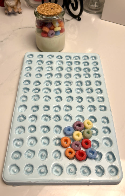 Silicone Mold - Fruit Loops / 104 Cavity