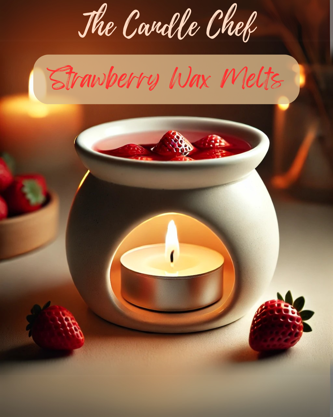 Recipe 7 / Strawberry Wax Melts VIDEO & PDF