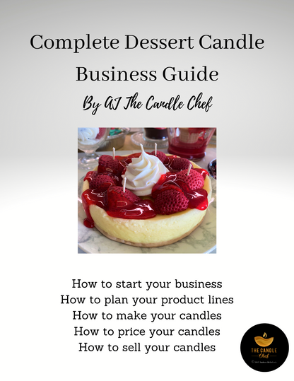 Dessert Candle Business Guide Book