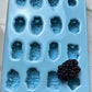 Silicone Mold - 18 Cavity Blackberries