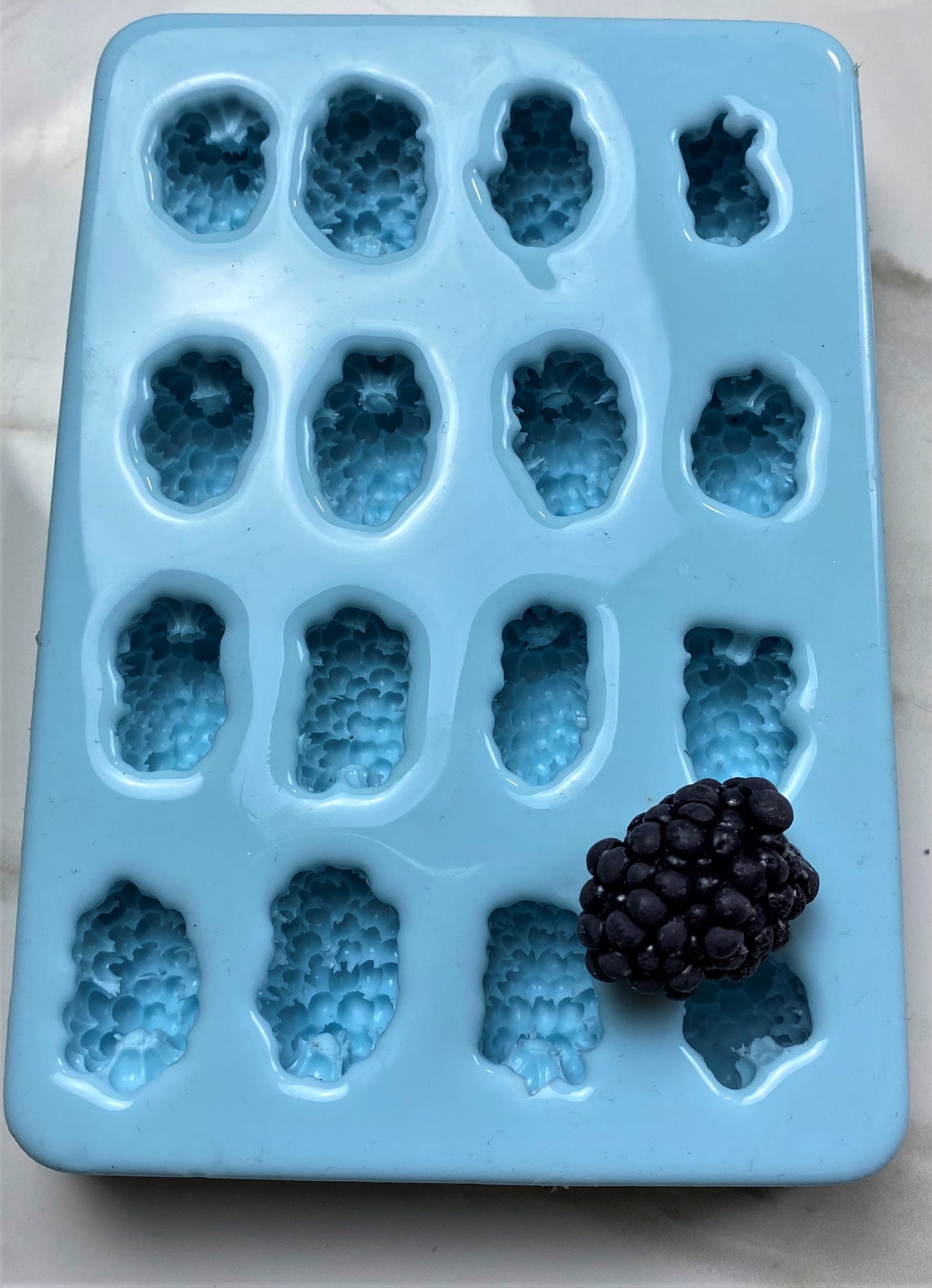 Silicone Mold - 18 Cavity Blackberries