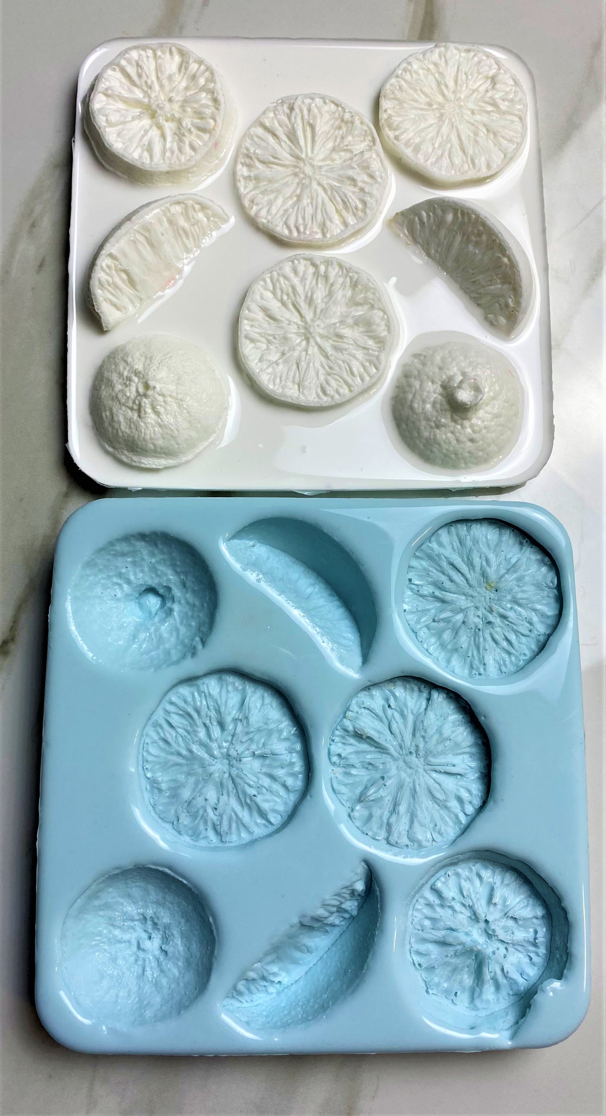 8pc Apple Slices Silicone Mold for Wax Melts, Candles