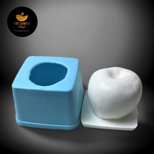 Silicone Mold - 1 Cavity Whole Apple